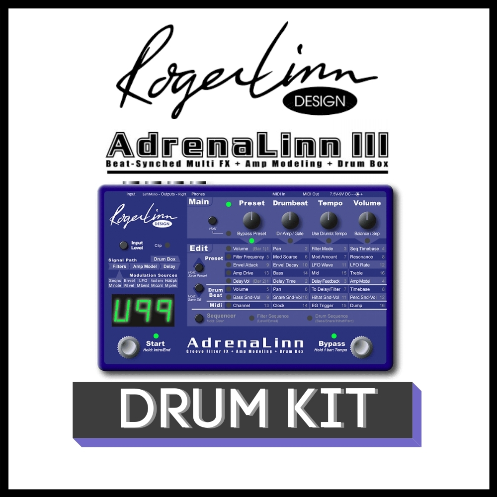 "Adrenalinn Drum Kit'