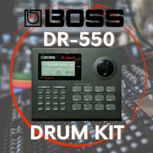 "BOSS DR-550 DRUM KIT"