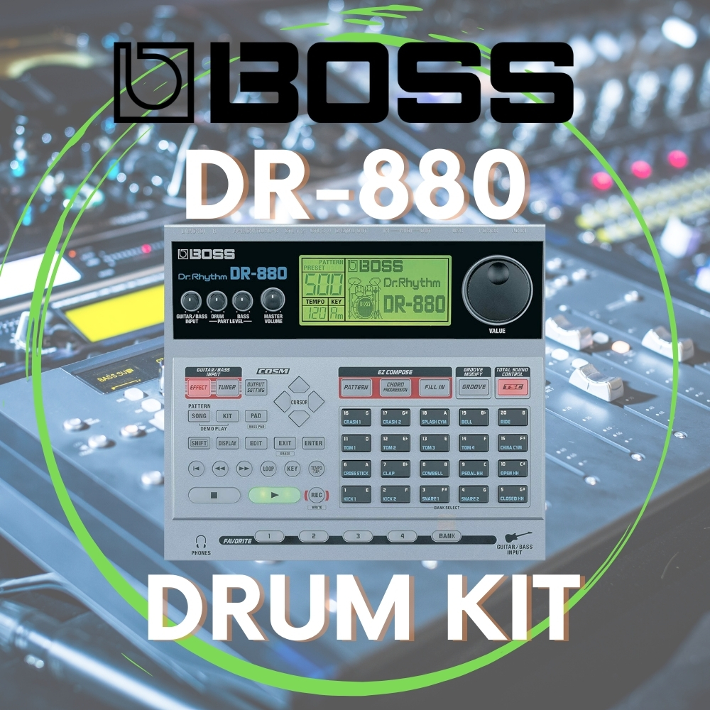 "BOSS DR-880 DRUM KIT"