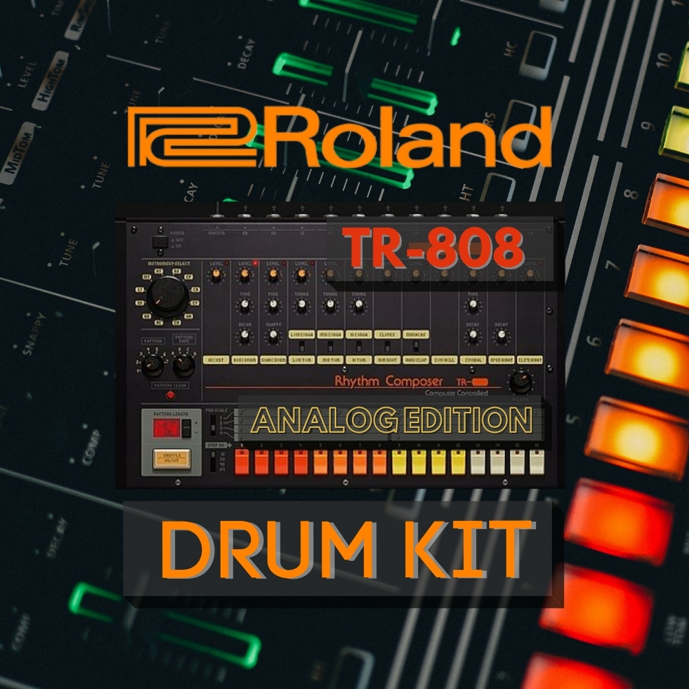 "Roland TR-808 ANALOG EDITION DRUM KIT"